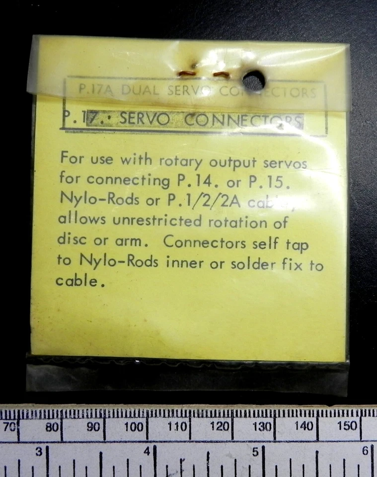 Double Servo Connector - Micro-Mold ref: P.17A - Image 3 of 3