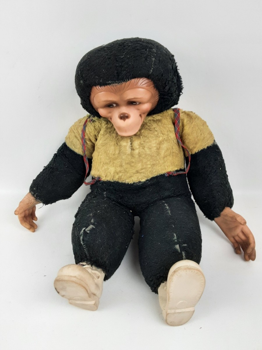 Vintage Mr Bim Zippy The Monkey Chimpanzee Stuffed Plush Toy TLC