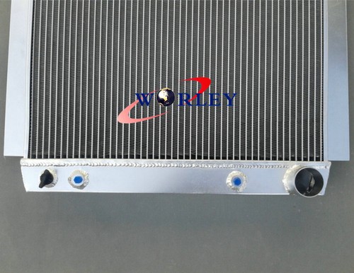 3 Row Radiator +Fan For CHEVY/GMC 3100/3600/3800 TRUCK PICKUP 1947-1954 48 V8 AT - Picture 4 of 7