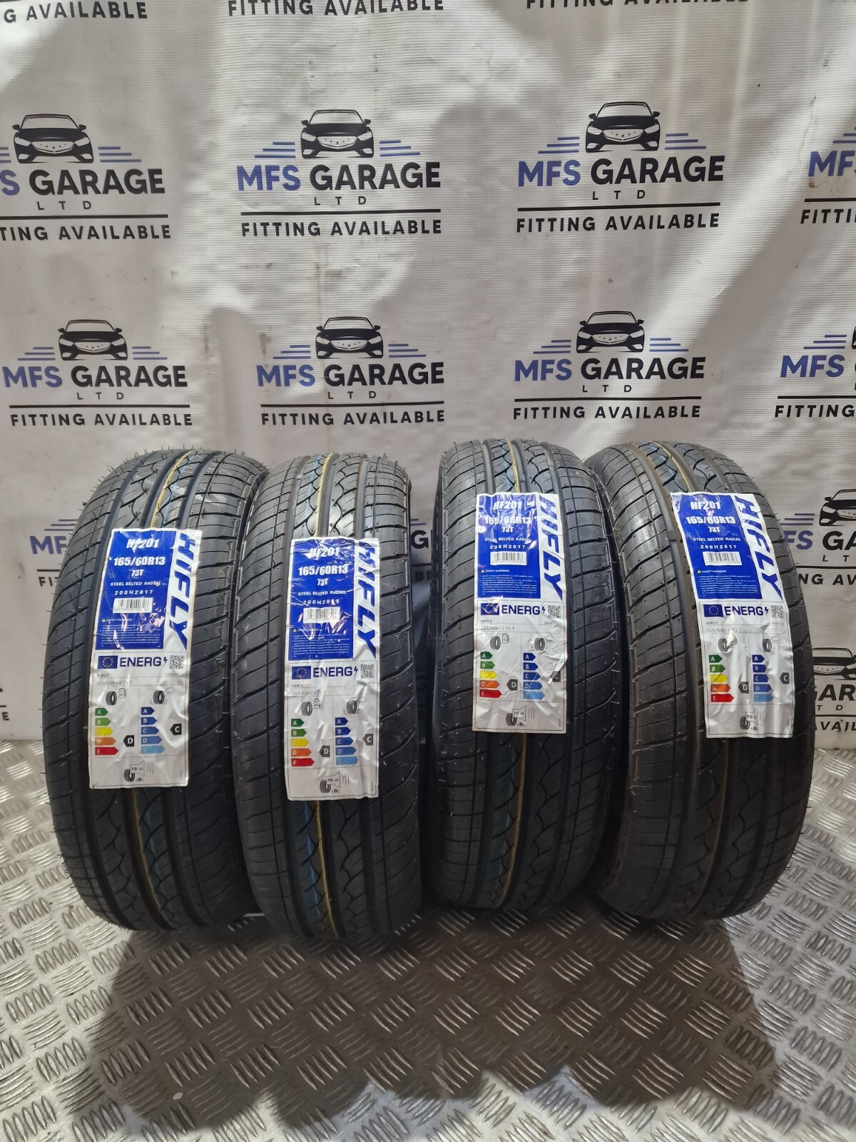 165/60R13 HIFLY 165 60 R13 FOUR TYRES