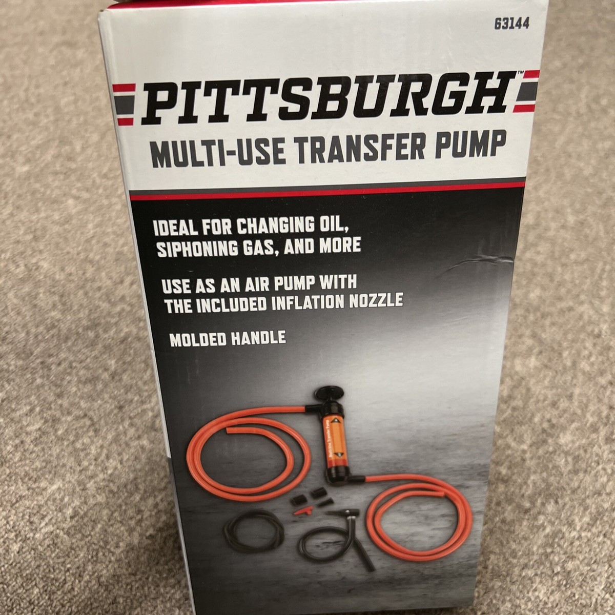 Pittsburgh Automotive Multi-Use Transfer Pump 63144 NEW