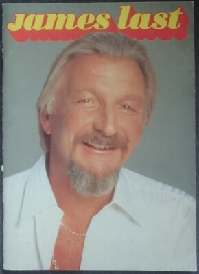 JAMES LAST - 1981 TOUR PROGRAMME (Rare, Complete, James Last and his Orchestra)