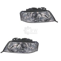 Halogen Scheinwerfer Set FüR Audi A6 (4B, C5) Bj. 01.97-01.05 H1/H7