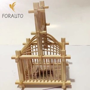 Grasshopper Small Animal Pet Chinese Bamboo Chinese Wood Cricket Cage