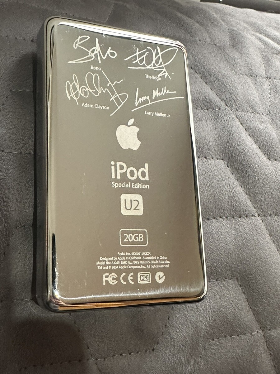 U2 APPLE iPOD 20GB U2 SPECIAL EDITION BLACK *** | eBay UK