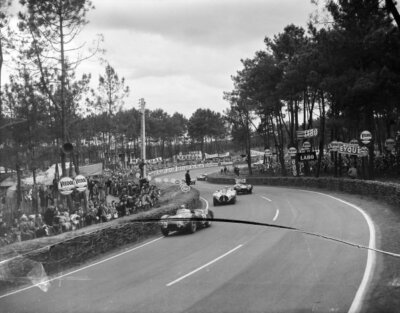 Reg Parnell Roy Salvadori David Brown Aston Martin DB3S SC 1954 Old Photo 4