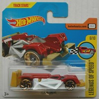 Hot Wheels Flash Drive Weiß/Rot Legends Of Speed Neu/Ovp Hw Spielzeugauto Mattel