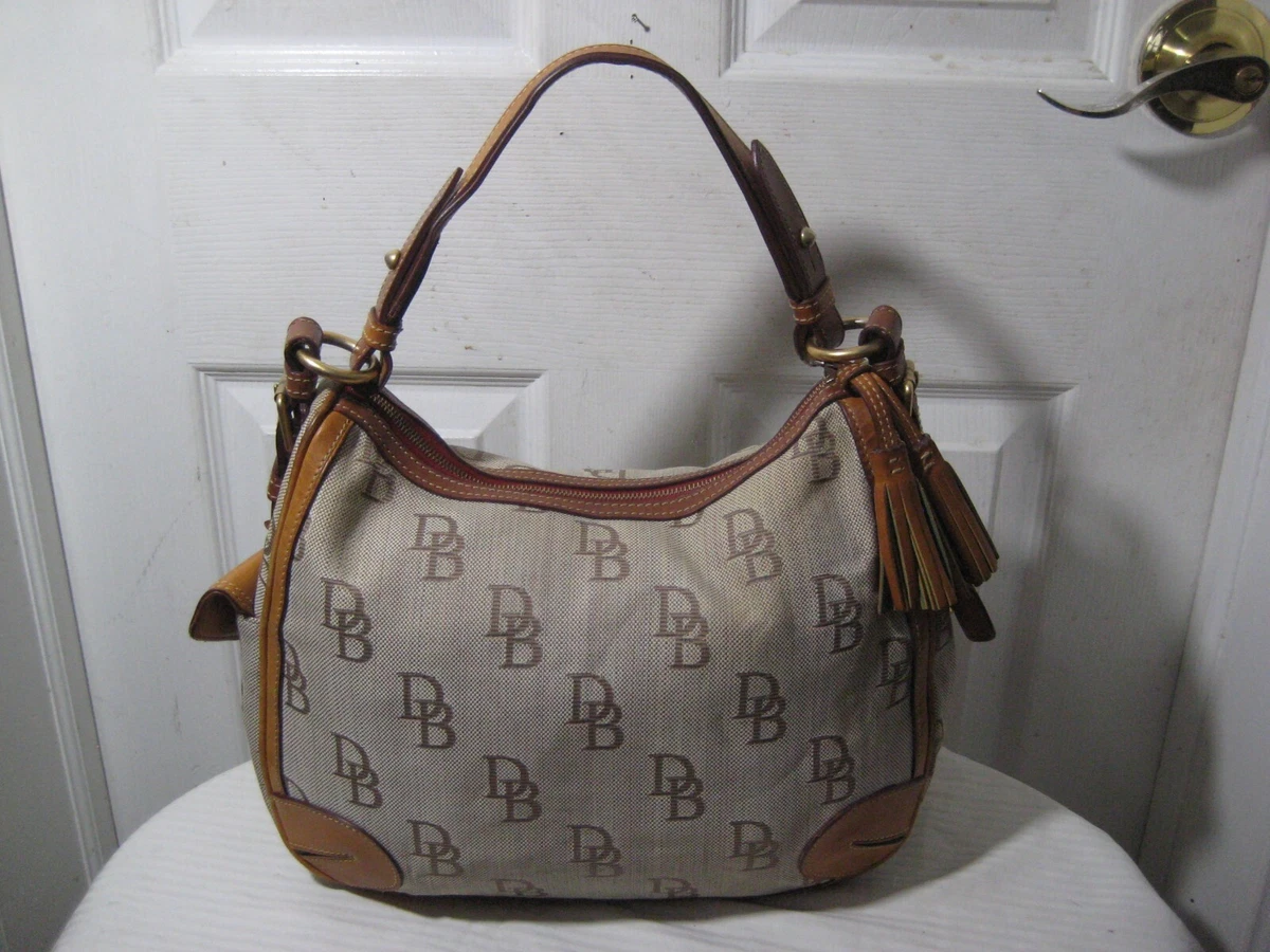 Dooney Bourke Florentine Jacquard Side Pocket Hobo Bag. eBay
