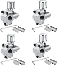4 Pack BPV-31 Bullet Piercing Valve Line Tap Valve Kits Adjustable Valve for Air