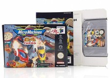 ebay® Auktion 197057136595 | Nintendo 64 Spiel : Micro Machines 64 Turbo - Modul Anleitung OVP / N64 PAL Thumbnail of ebay® auction 197057136595 | Nintendo 64 Spiel : Micro Machines 64 Turbo - Modul Anleitung OVP / N64 PAL
