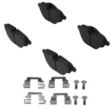 4pcs Rear L+R Brake Pads for BMW Z4 Roadster/X3/X4/5 2009-2016 34216788284