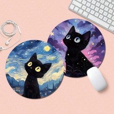 2D Adorable Mouse Pad Non-Slip Mat for Desktop Computer Laptop Office Home Decor