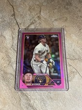 2023 Topps Chrome Joey Wiemer Rookie Pink Refractor