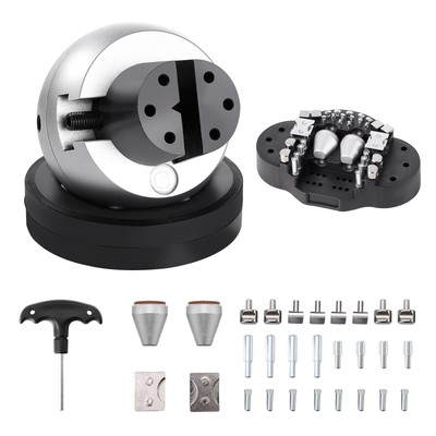 Ball Vise 5'' Engraving Setting Tool 360° Rotation Engraving Block Vise