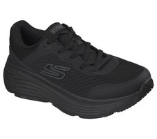 Skechers Shoes Men Work Black Max Cushioning Slip Resistant Comfort Lace 200466
