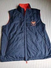 Zero Restriction Vest Large Mens Reversible Quilted Full Zip Insulated Golf