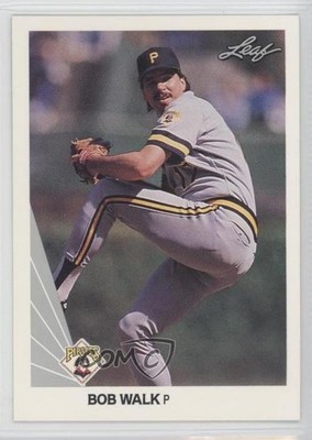 1990 Leaf Bob Walk #64 0a1