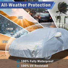 Draussen Autoabdeckung Wasserdicht Allwetterschutz f&uuml;r Benz E W212 W211 DE