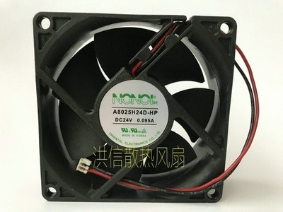 NONOIse A8025H24D-HP DC24V 0.095A 8CM 2-wire inverter cooling fan #wd