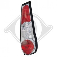 Diederichs Design Rückleuchte Set chrom/klarglas 3/5 Türer  für Fiat Punto 93-9