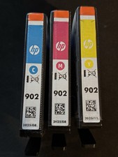 New Genuine HP 902 Ink Cartridges OfficeJet Pro 6961 6968 -3 Pack 2025/08