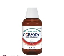 Corsodyl Medizinische Antibakterielle Mundspülung 300ml