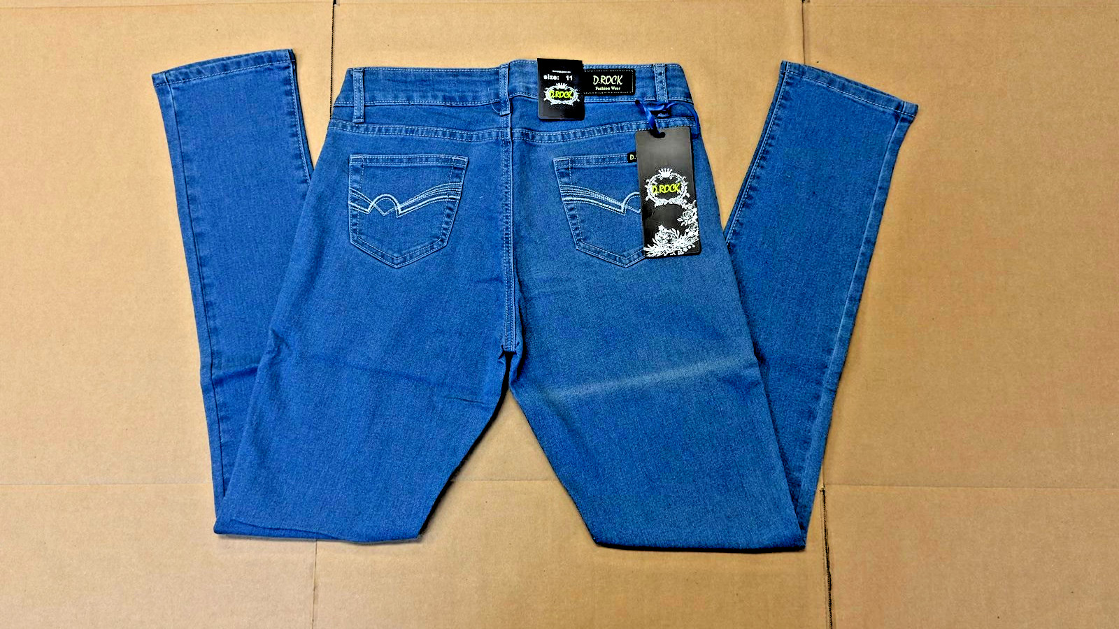 Closeout Sale Lot of 9 Women Skinny Jeans  Mixed Size Reseller Bundle Wholesale image 5