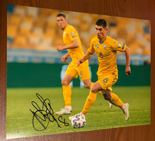 Ukraine Ruslan Malinovskyi  Autographed Signed 11x14 Photo COA #1