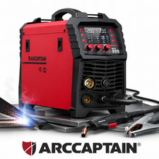 ARCCAPTAIN MIG200 200A Multi Process MIG Welder Flux Core Lift TIG Dual 110/220V