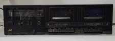 JVC TD-W201 Dual Cassette Deck Tape Player Synchro Dubbing FF  Rev Not Working