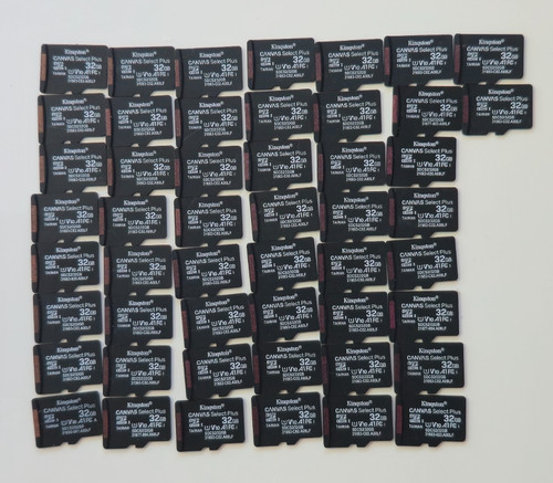 Lot of 50 - 32GB Microsd/ Micro SD Cards