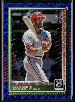 2025 Donruss Optic Blue Velocity Ozzie Smith St. Louis Cardinals #3