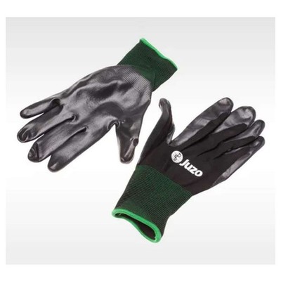 Juzo Latex Free Donning Gloves, Medium Black Protects For Rings And Fingernails