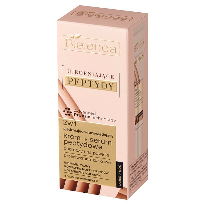 Bielenda Firming Peptides Cream Serum For The Eye Area 15 Ml - Image 8