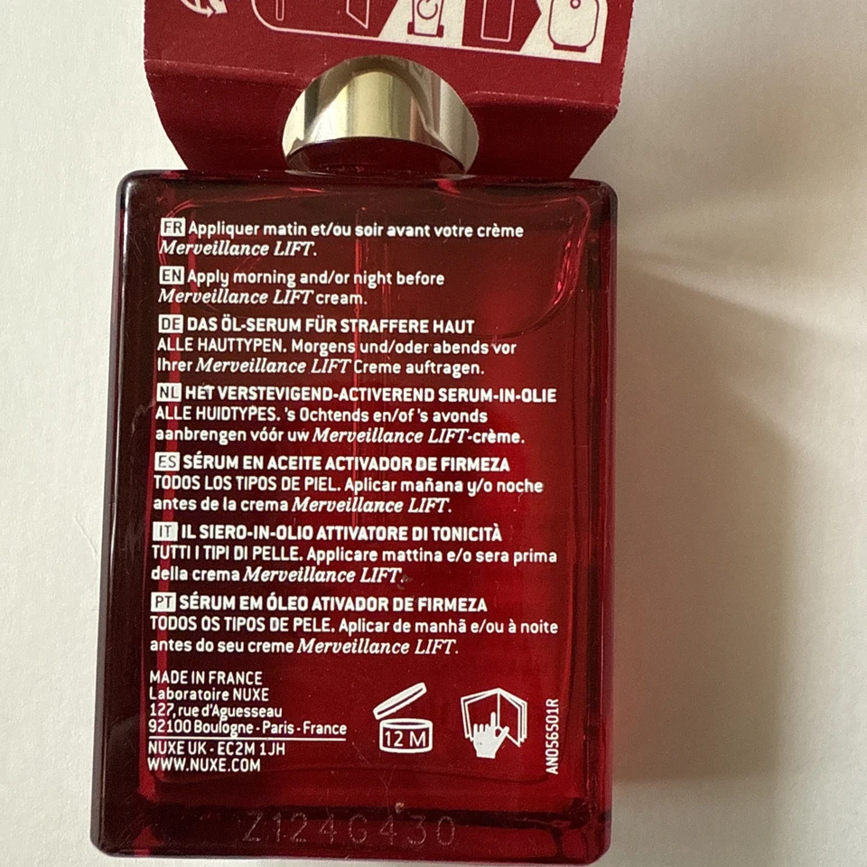 NUXE MERVEILLIANCE LIFT Firming And Activating Oil-Serum 30 ml All Skin Types - Image 3 of 4