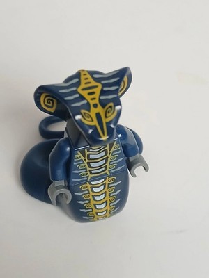 Lego Ninjago Skales Snake Minifigure Blue Serpentine General From Set 9444  9446