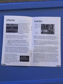 Knuckles Chaotix Sega Genesis 32X Manual Only Original Authentic Very Good Cond