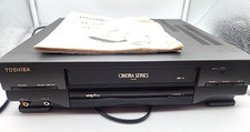 Toshiba M-468 VCR Plus  With Remote - Parts Only Powers On