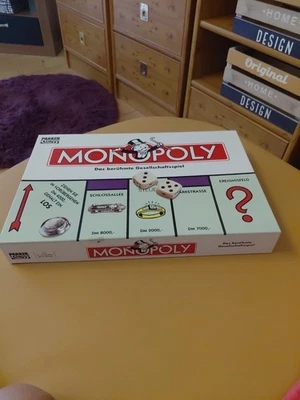 Monopoly Parker 1996 |DM-Version|Vintage-Brettspiel VOLLSTÄNDIG MIT ZINNFIGUREN  - Bild 1 von 4