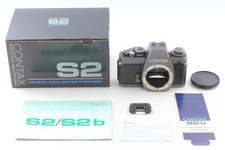 [Top Mint in Box] Contax S2b Titanium Black 35 mm fotocamera reflex ultimo modello Giappone