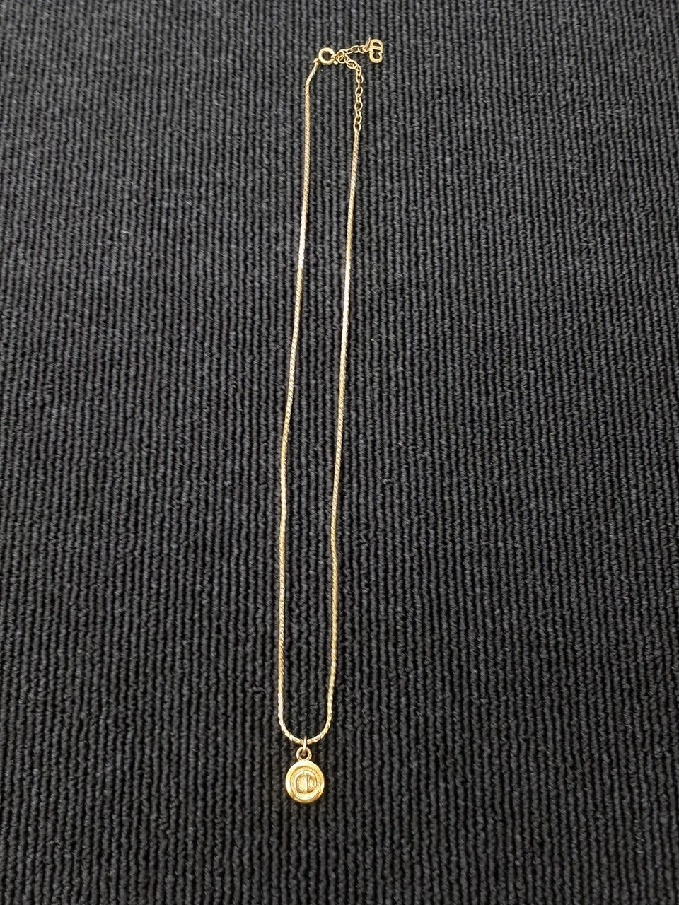 Collana Christian Dior oro