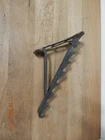 Cast Iron Horse Tack Wall Mounts/ Rack Antique Bridal Harness Holder!!