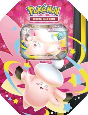 Mega Moonlit Tin [Mega Clefable ex] Pokemon Sealed Free Shipping!
