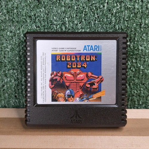 VINTAGE 1983 ATARI 5200 ROBOTRON 2084 VIDEO GAME CARTRIDGE ONLY CART