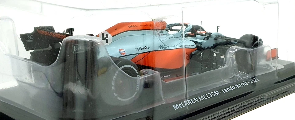 Altaya 1/24 Scale MW2ALA0076 - 2021 McLaren MCL35M #4 - Lando Norris — 第 2/4 张图片