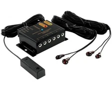 Remote Control Extender IR Repeater Kit to Your Audio Black 