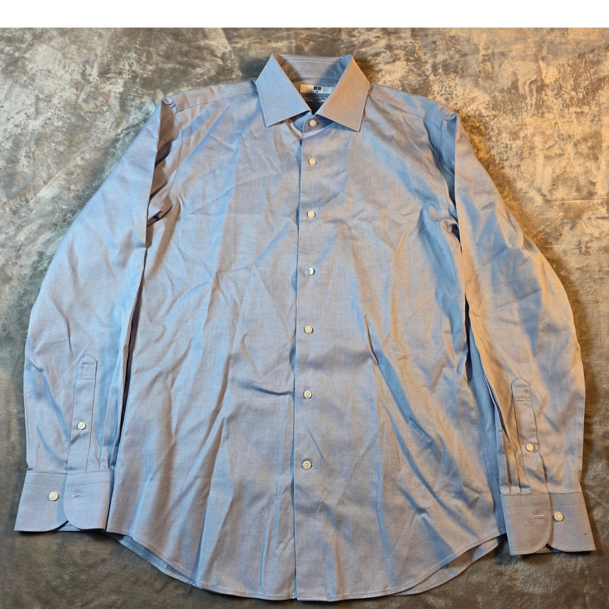 Uniqlo 100% Cotton Slim Dress Shirts for Men for sale | eBay
