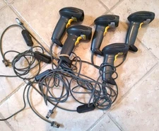 Lot of 5  SYMBOL  MOTOROLA  LS4208 DS4208 Barcode Scanner w/ Cable