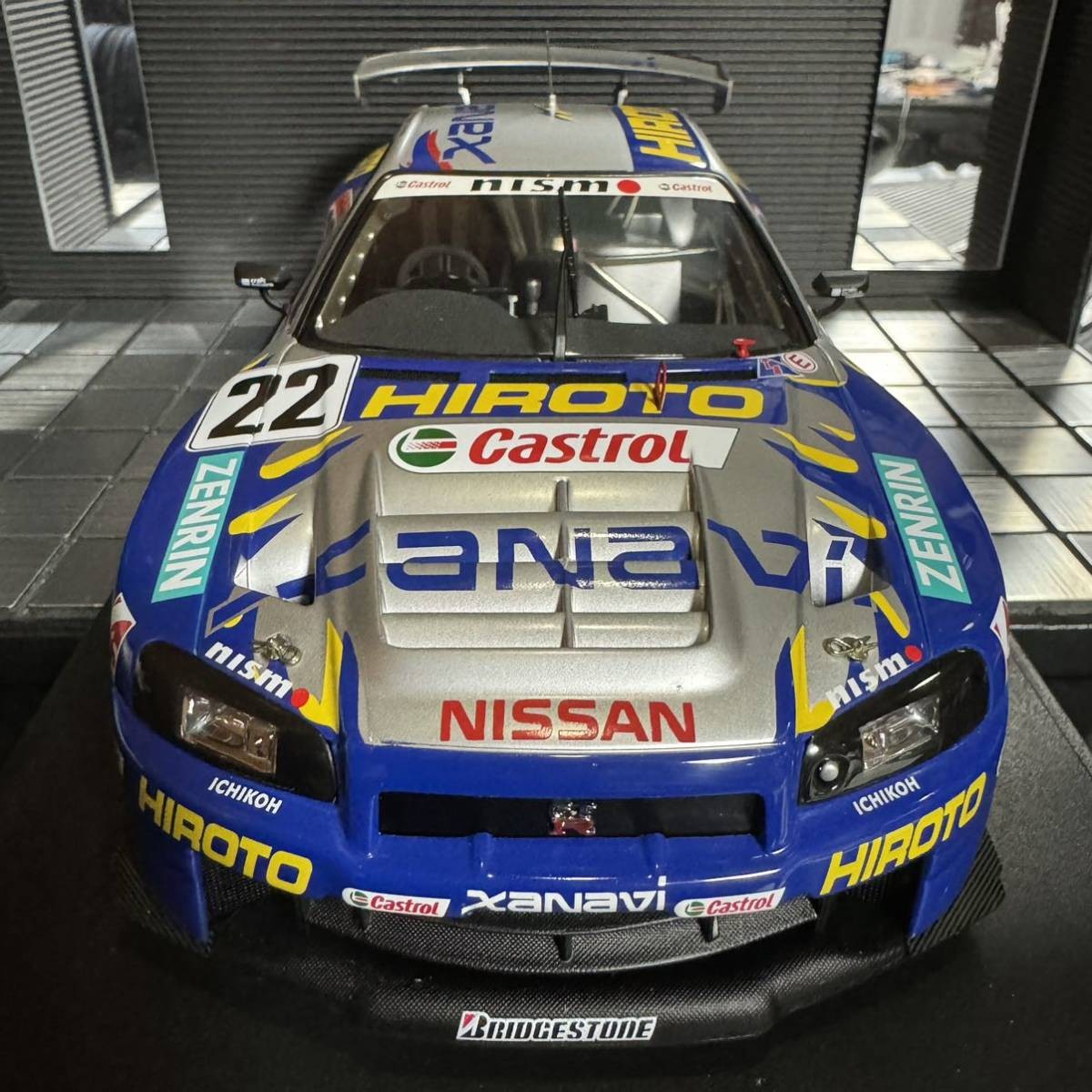 未展示品 オートアート 1/18 XANAVI HIROTO GTR (R34) Near Mint Autoart 1/18 Xanavi Hiroto Gtr R34 | eBay
