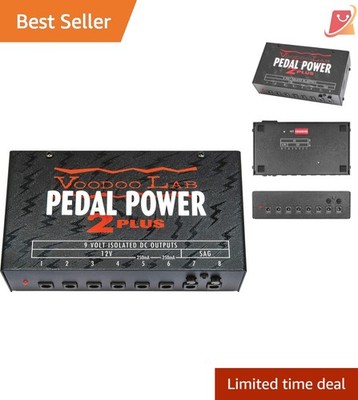 Pedal Power 2 Plus Isolated Power Supply for Guitar Pedalboard 200W